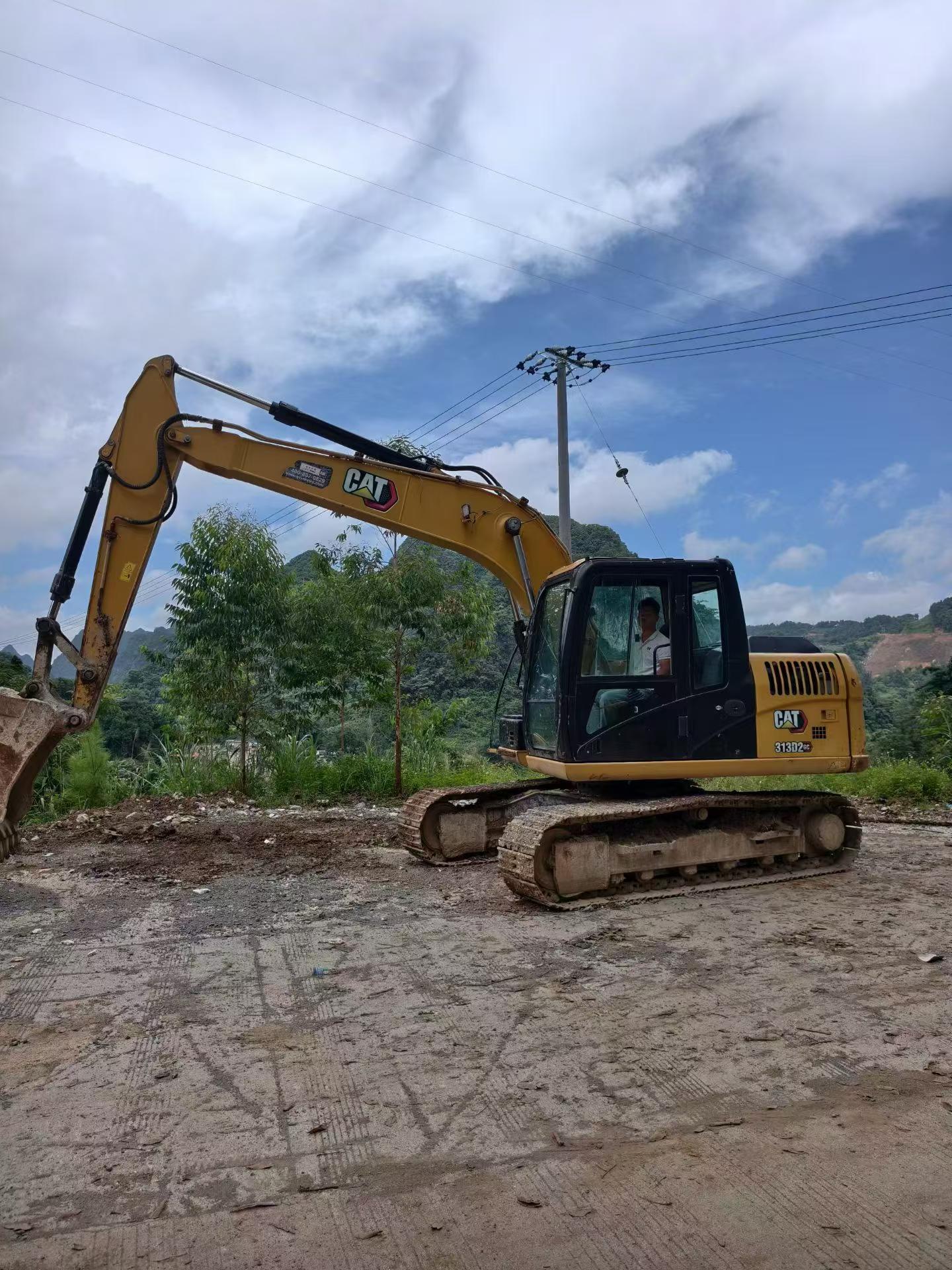 Buy Caterpillar 313D Used Excavator / 2