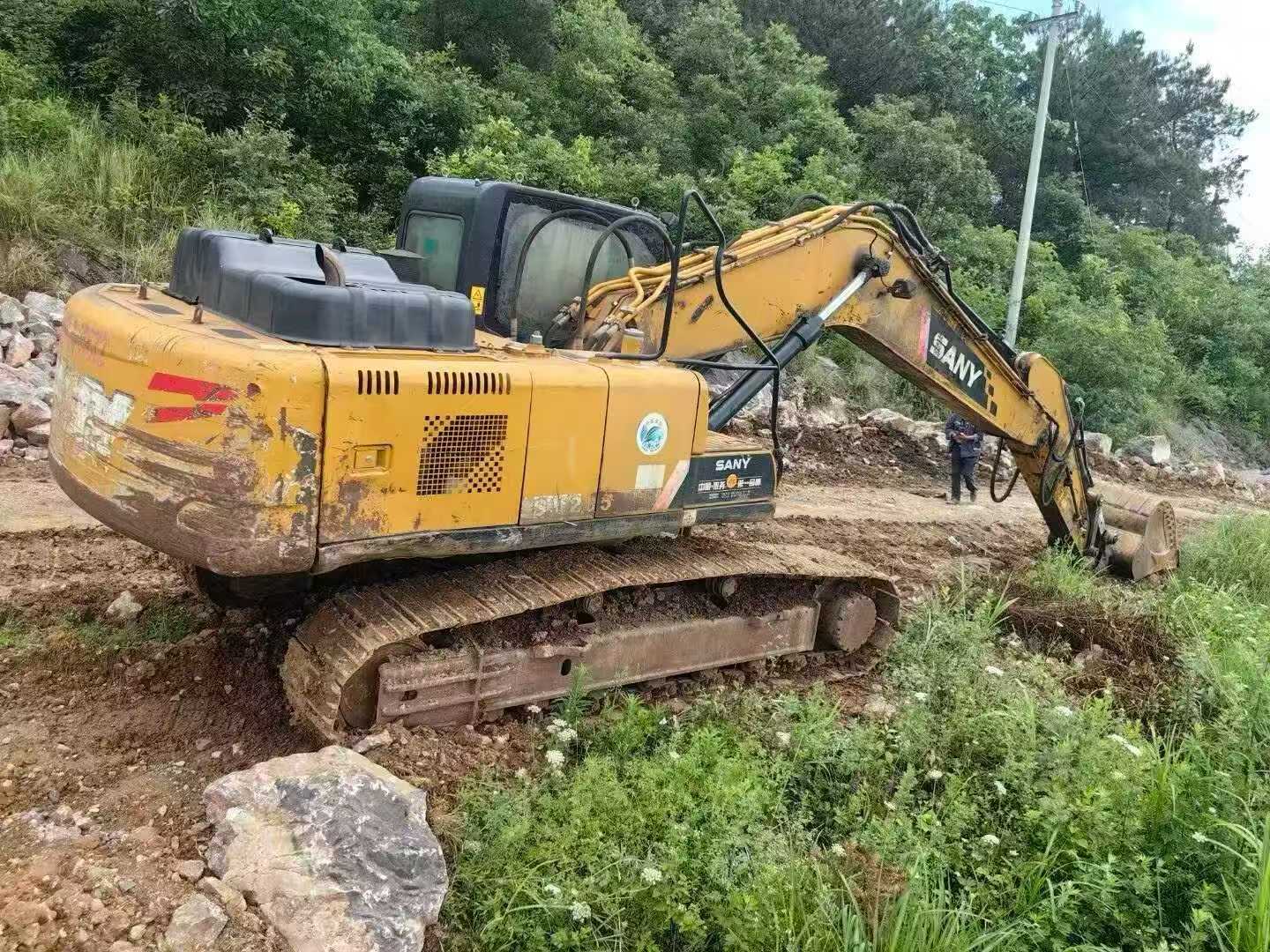 Buy Sany SY195C Used Excavator / 1