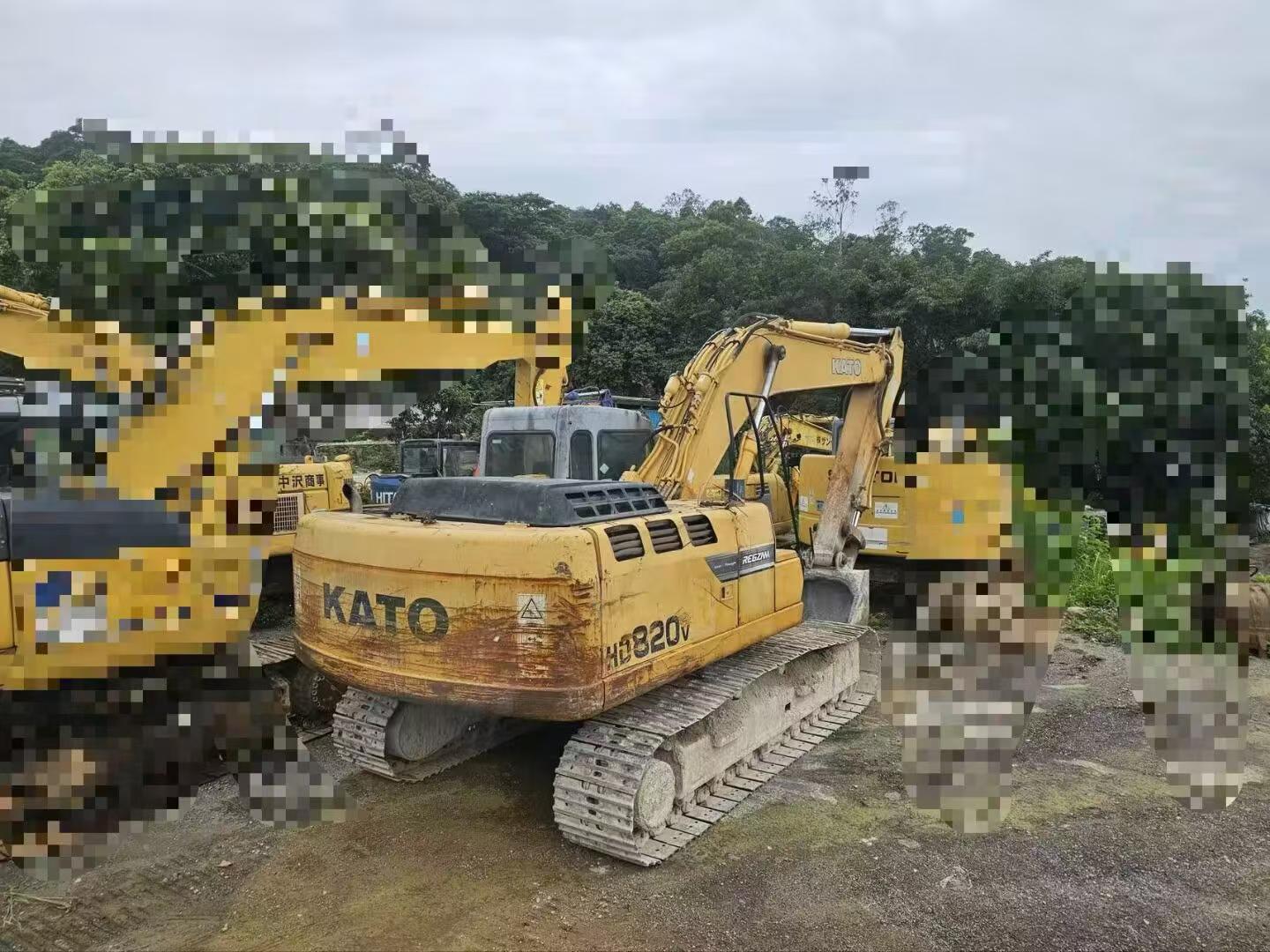 Buy Kato HD820V Used Excavator / 6