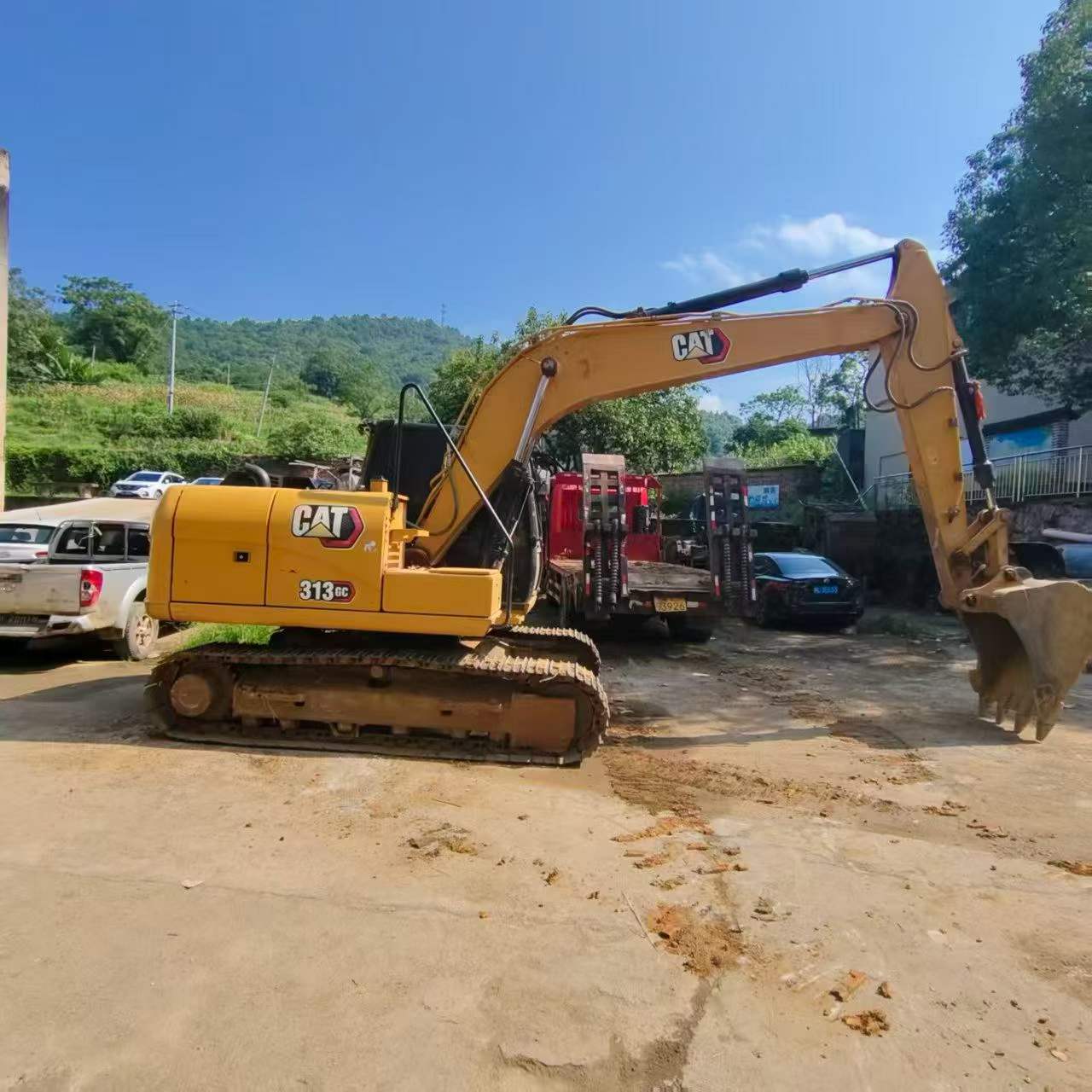 Buy Caterpillar 313D Used Excavator / 3