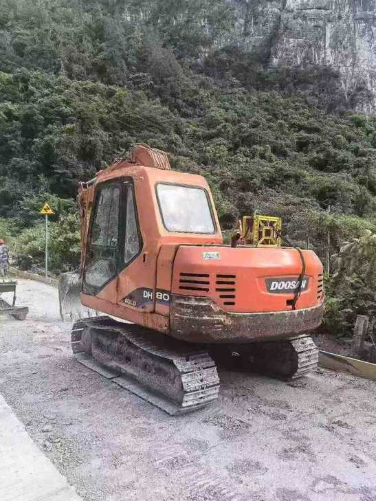 Buy Doosan DH80 Used Excavator / 1