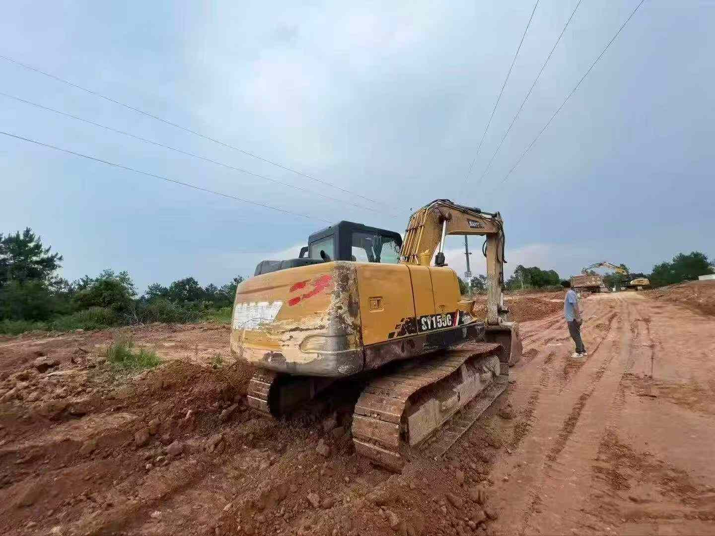 Buy Sany SY125C Used Excavator / 1