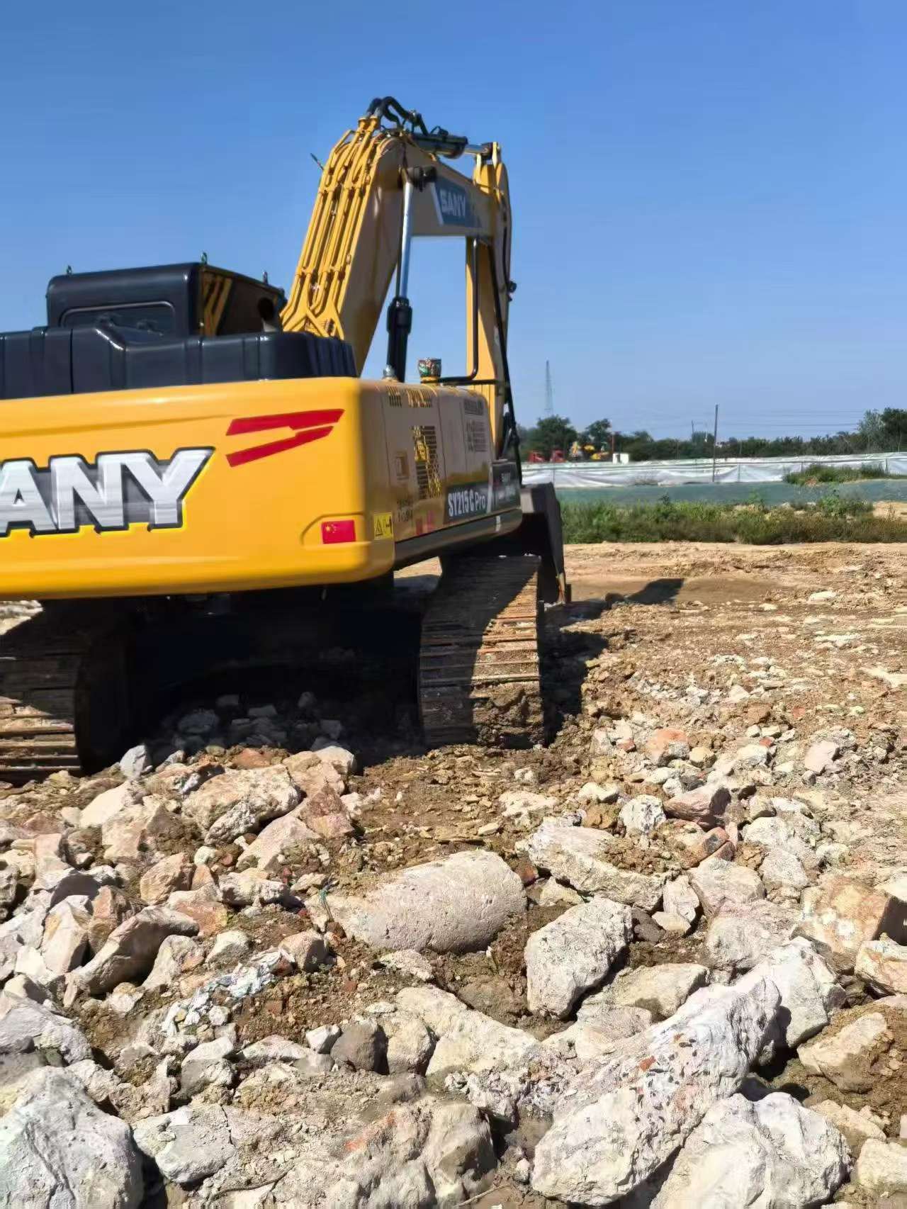 Buy Sany SY215C Used Excavator / 4