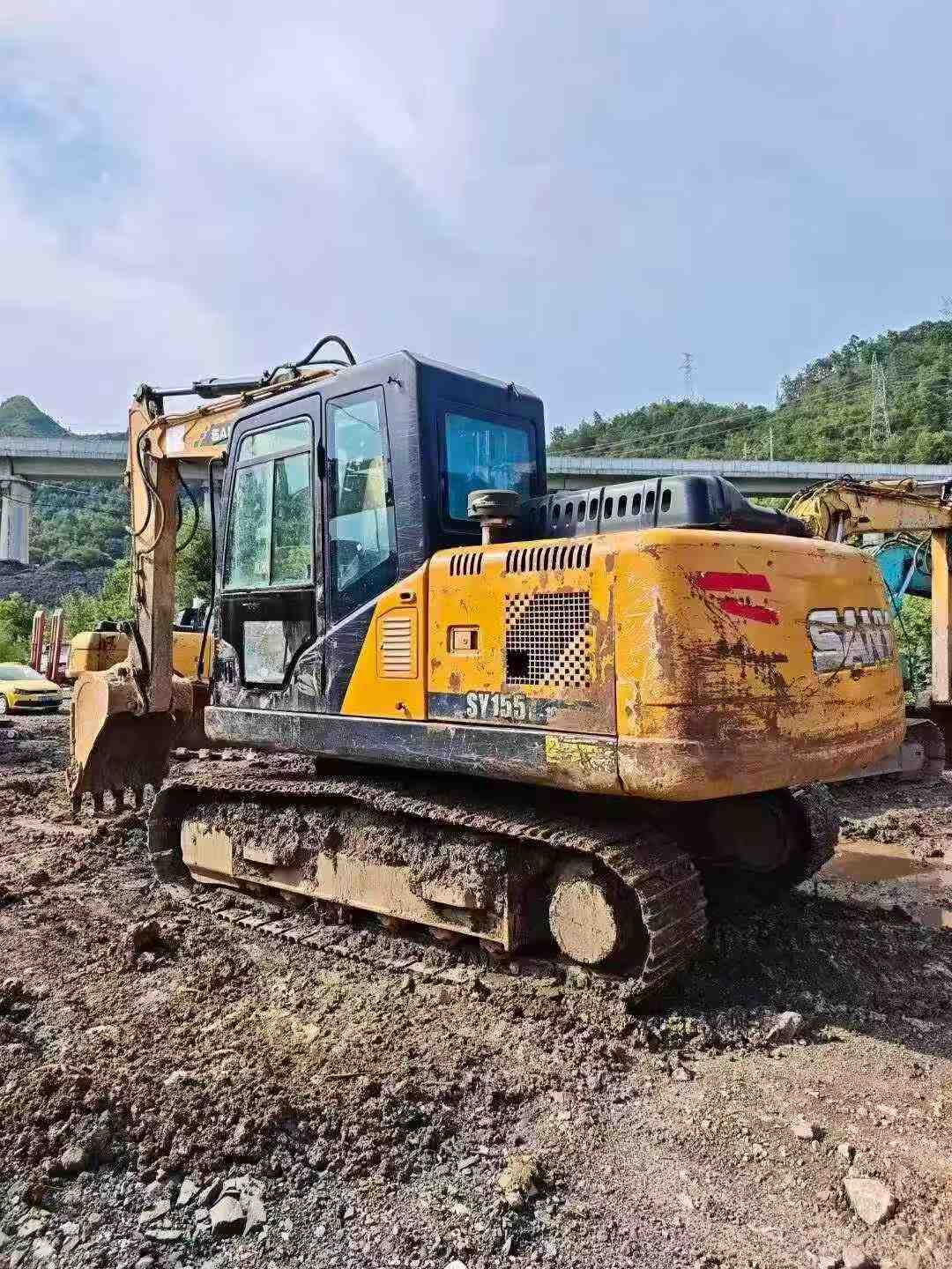 Buy Sany SY125C Used Excavator / 5