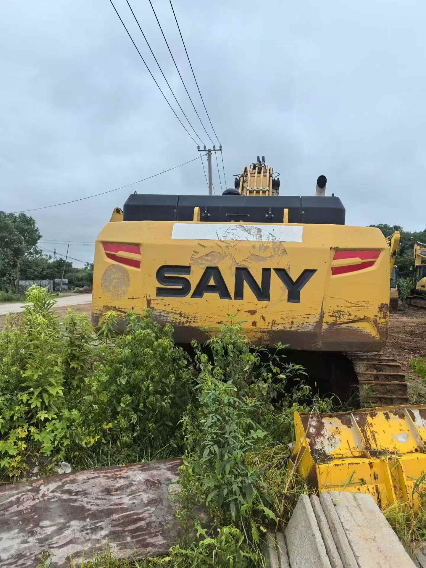 Acheter Sany SY550H D'occasion Pelle Acheter Sany SY550H D'occasion Pelle