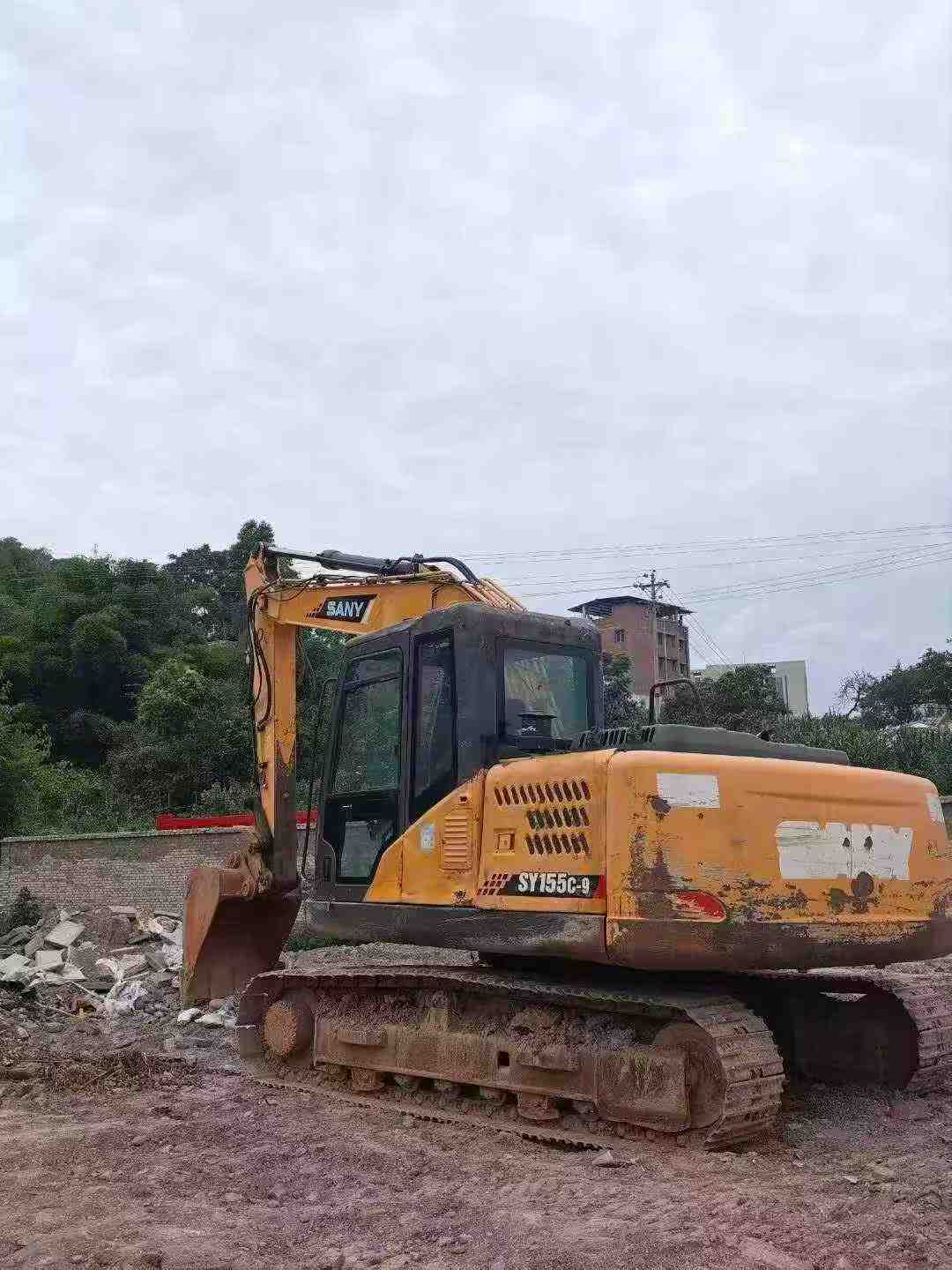 Buy Sany SY135 Used Excavator / 6