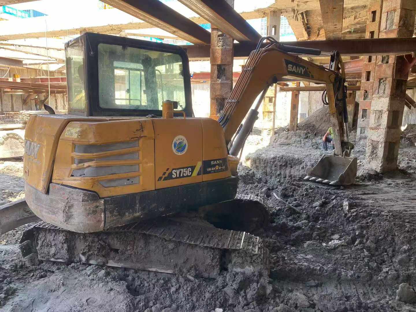 Buy Sany SY60 Used Excavator / 3