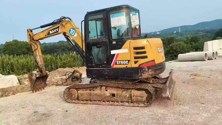 Buy Sany SY60 Used Excavator / 1