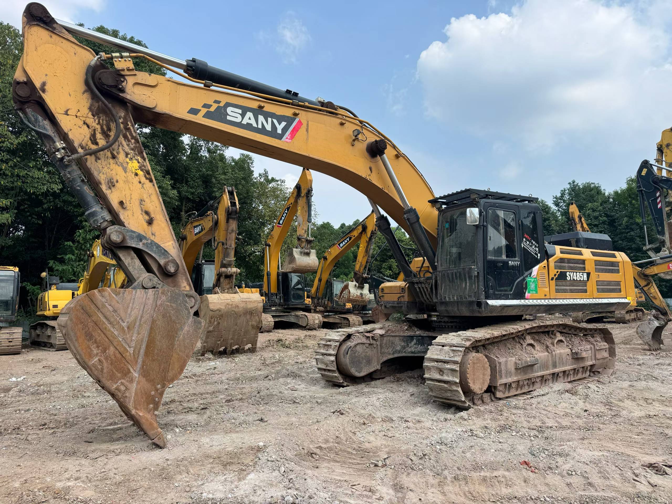 Buy Sany SY485C Used Excavator / 3