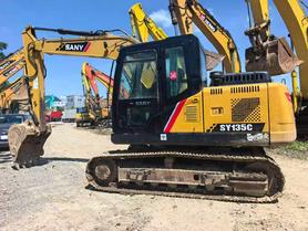 Buy Sany SY135 Used Excavator / 3 Buy Sany SY135 Used Excavator / 3