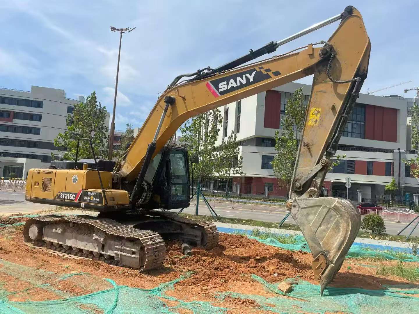 Buy Sany SY215C-8 Used Excavator / 6