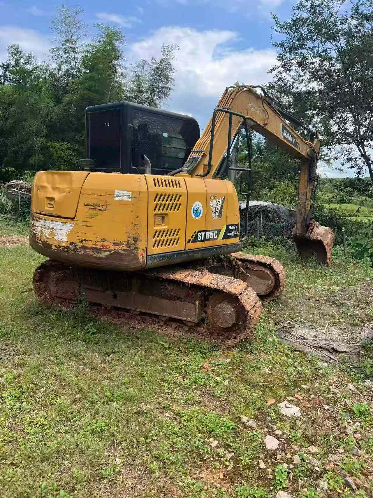 Buy Sany SY75 Used Excavator / 3
