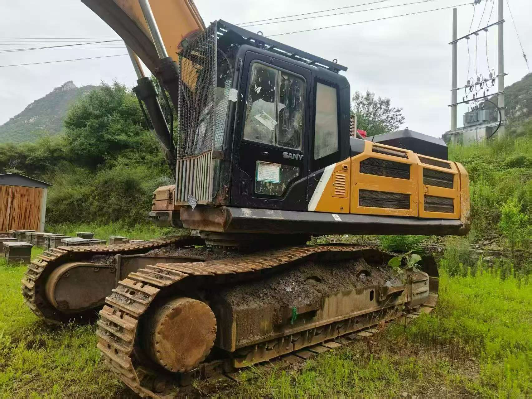 Buy Sany SY485C Used Excavator / 3