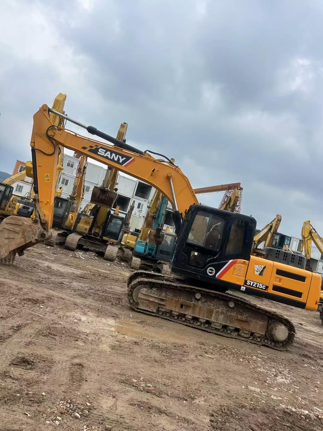 Buy Sany SY215C-8 Used Excavator / 3