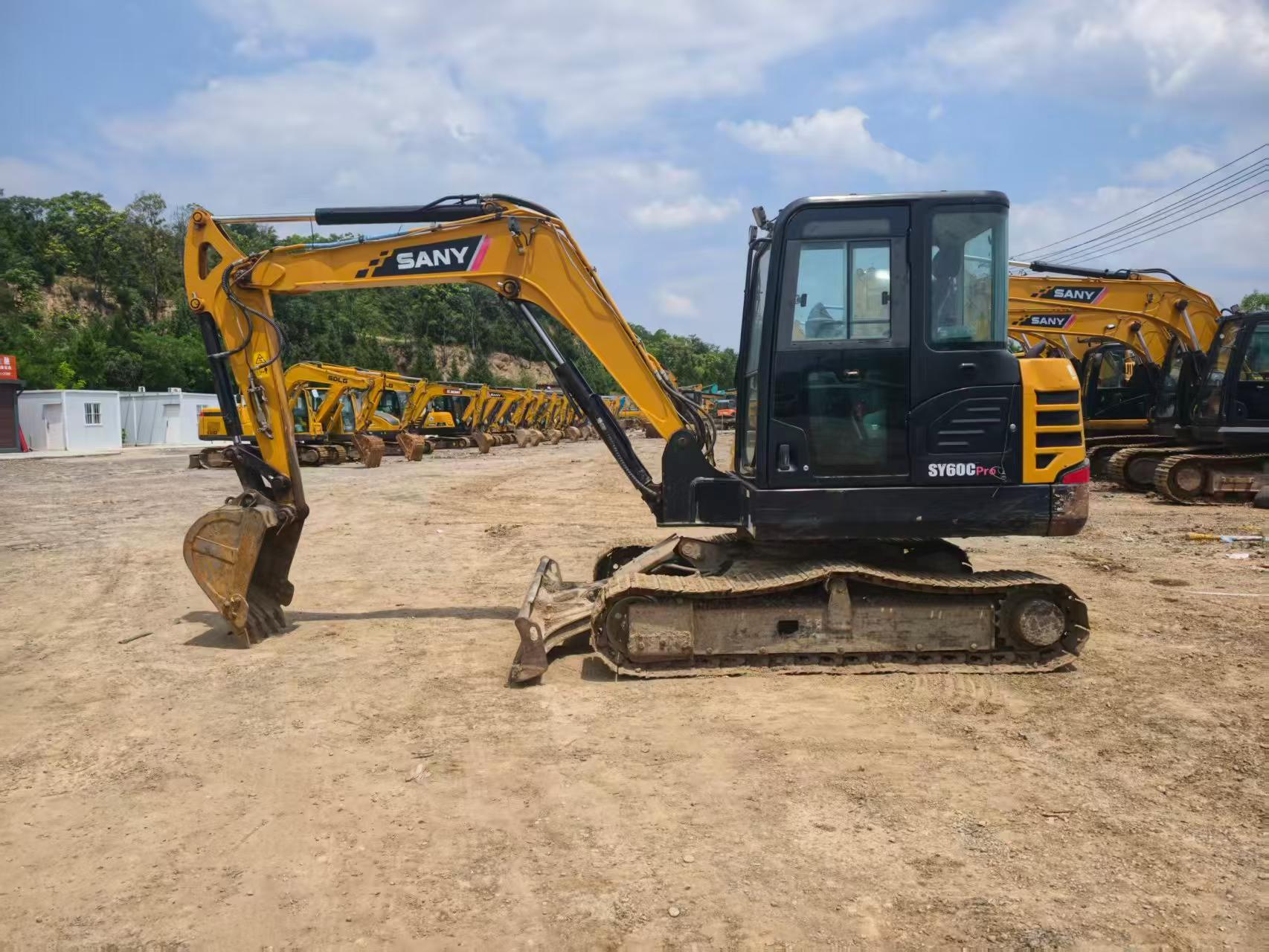 Buy Sany SY60 Used Excavator / 5