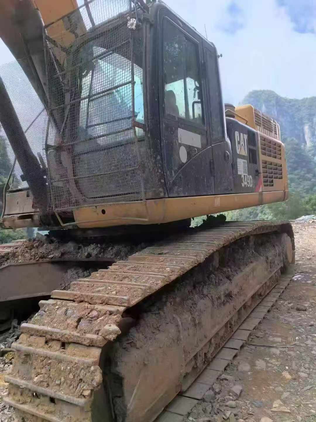 Buy Caterpillar 349E Used Excavator / 5