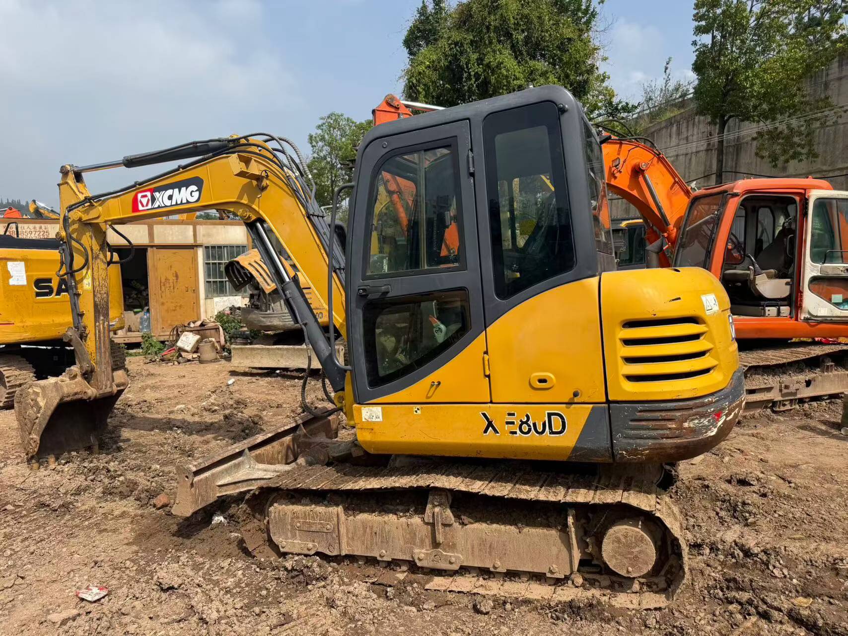 Buy XCMG XE60 Used Excavator / 6