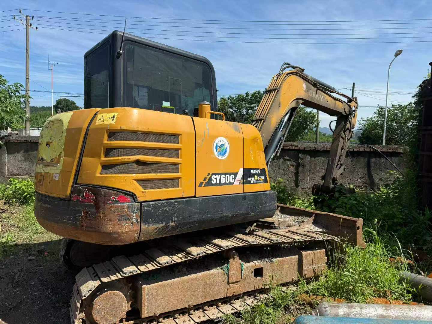 Buy Sany SY60 Used Excavator / 3