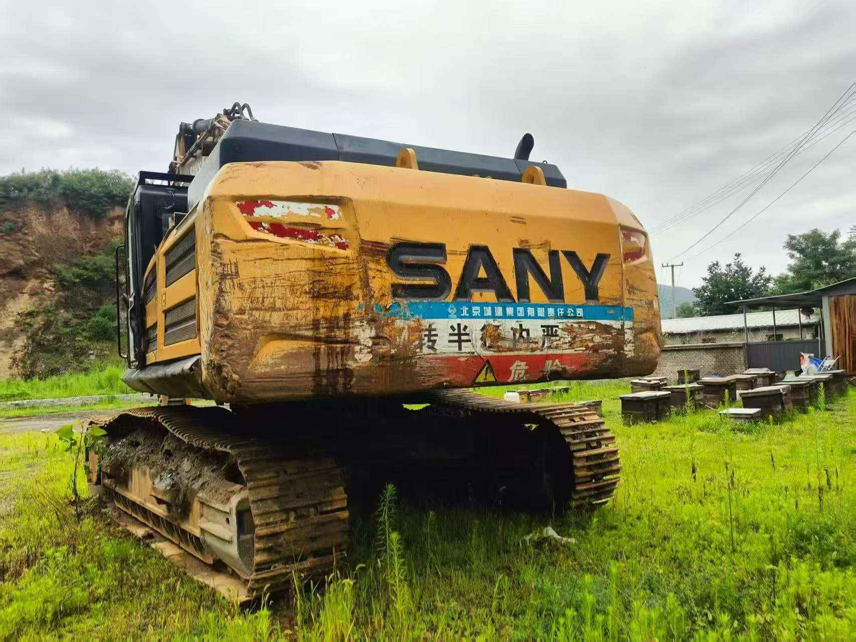 Buy Sany SY485C Used Excavator / 6