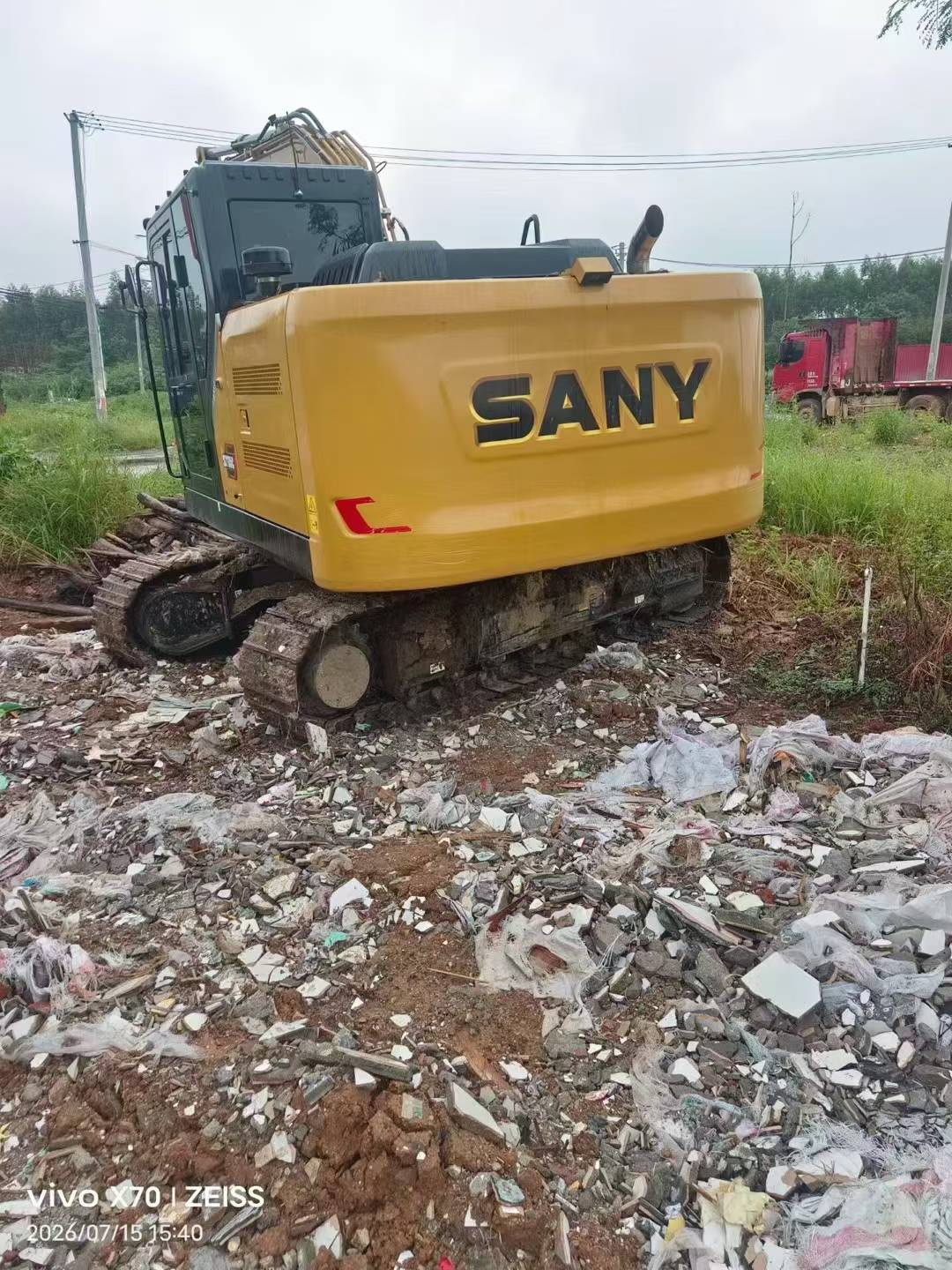 Buy Sany SY135 Used Excavator / 1