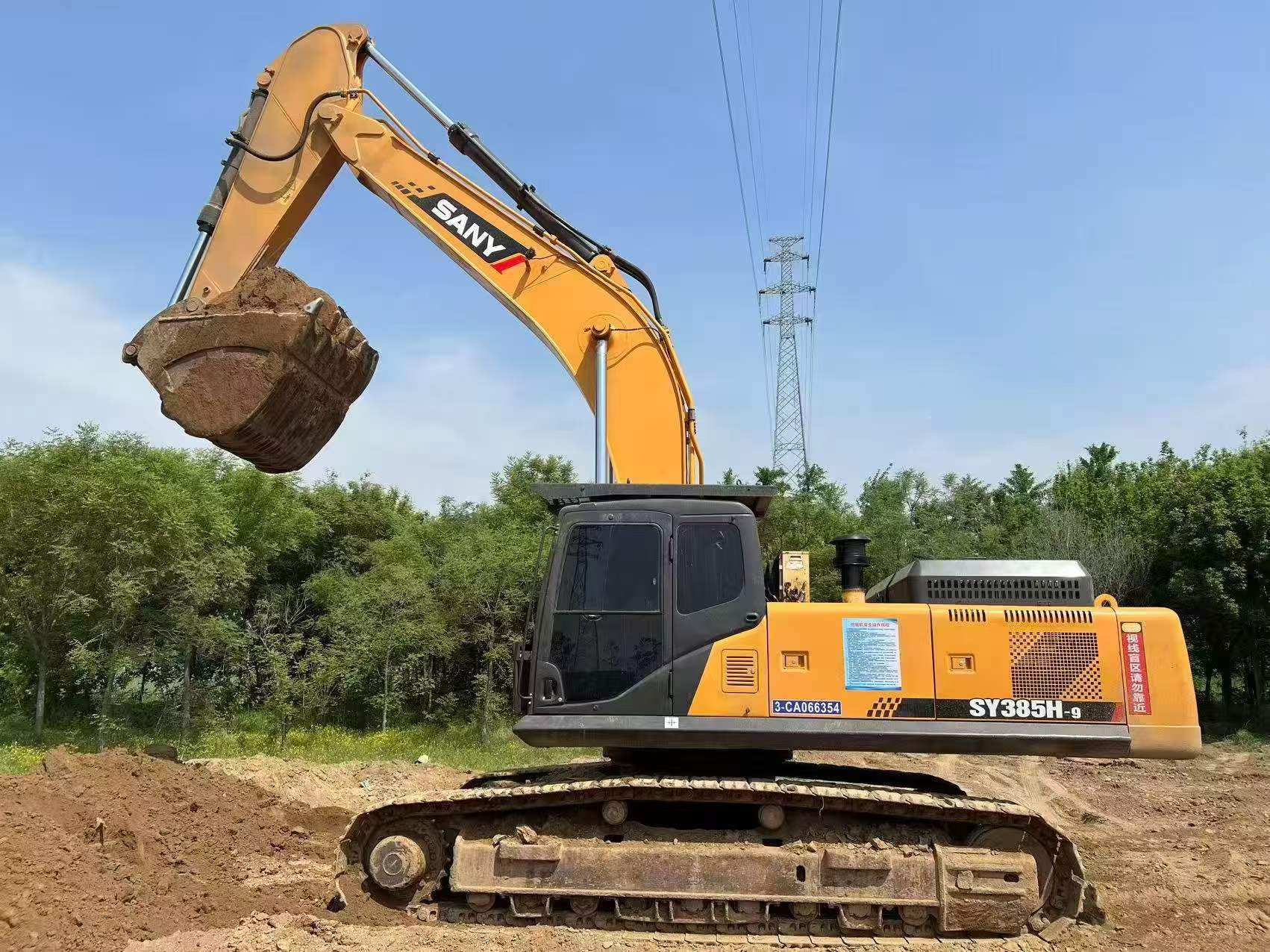 Buy Sany SY385C Used Excavator / 1