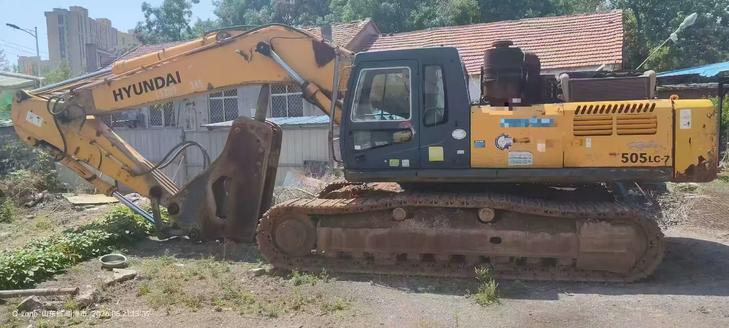 Buy Hyundai R505LC-7 Used Excavator / 1