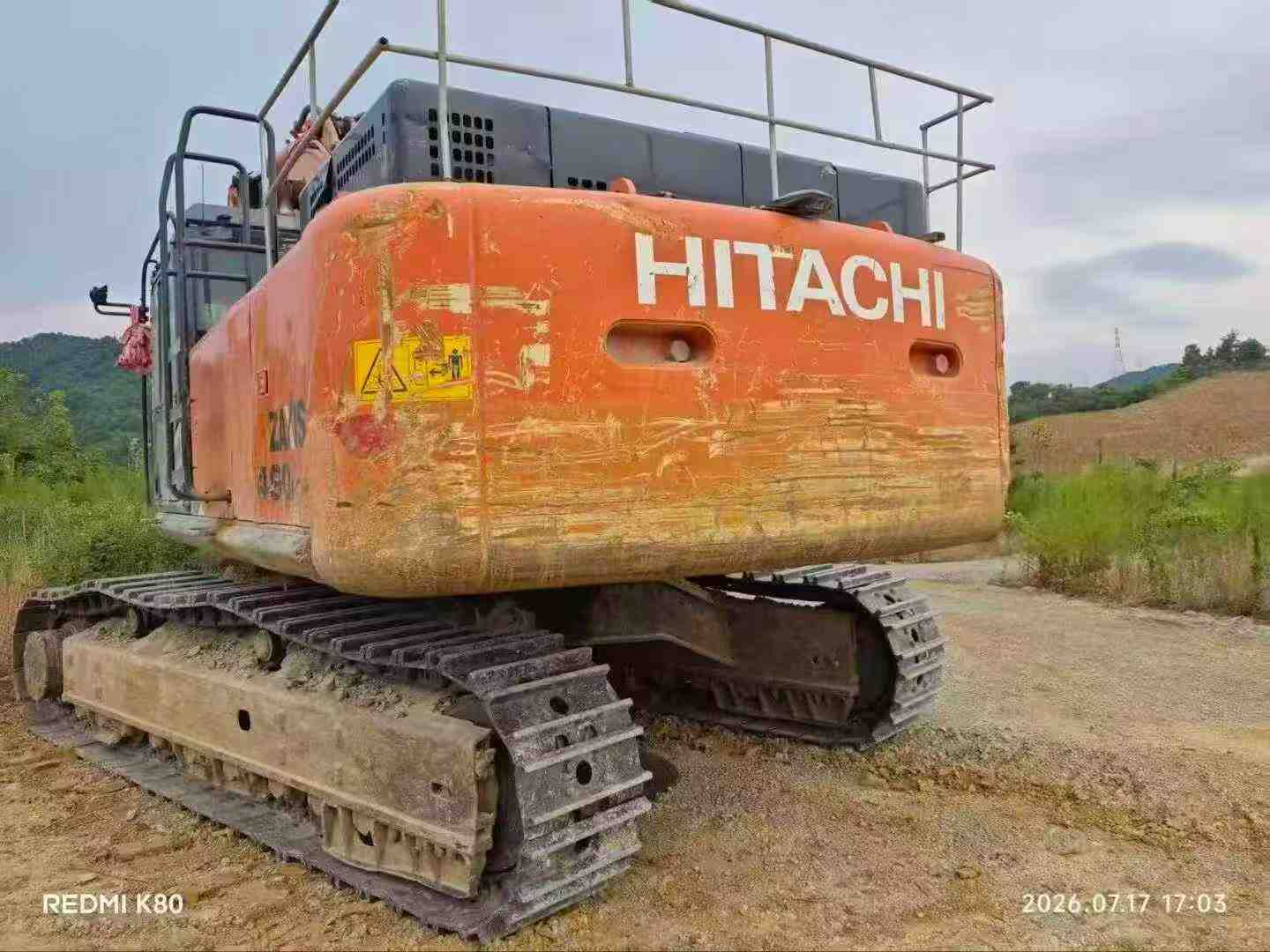 Buy Hitachi ZX490LCH-5A Used Excavator / 1