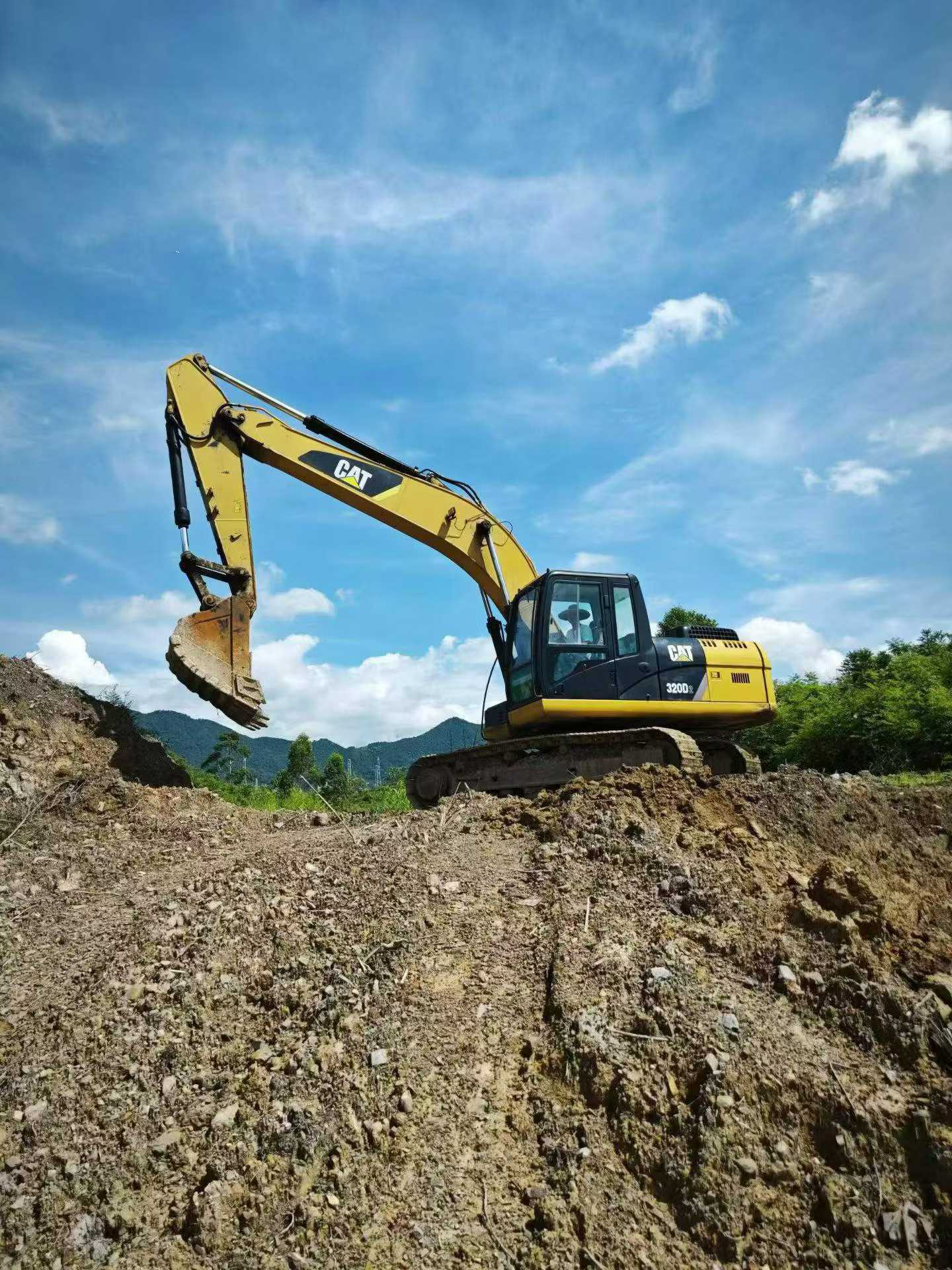 Buy Caterpillar 320D Used Excavator / 1