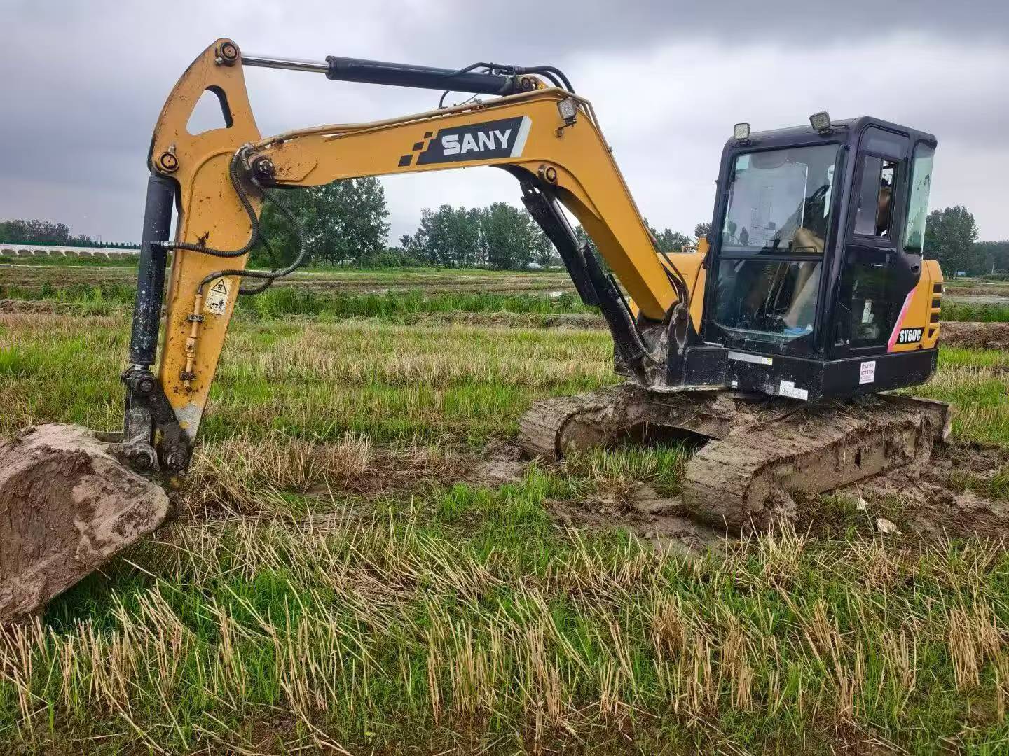Buy Sany SY60 Used Excavator / 1