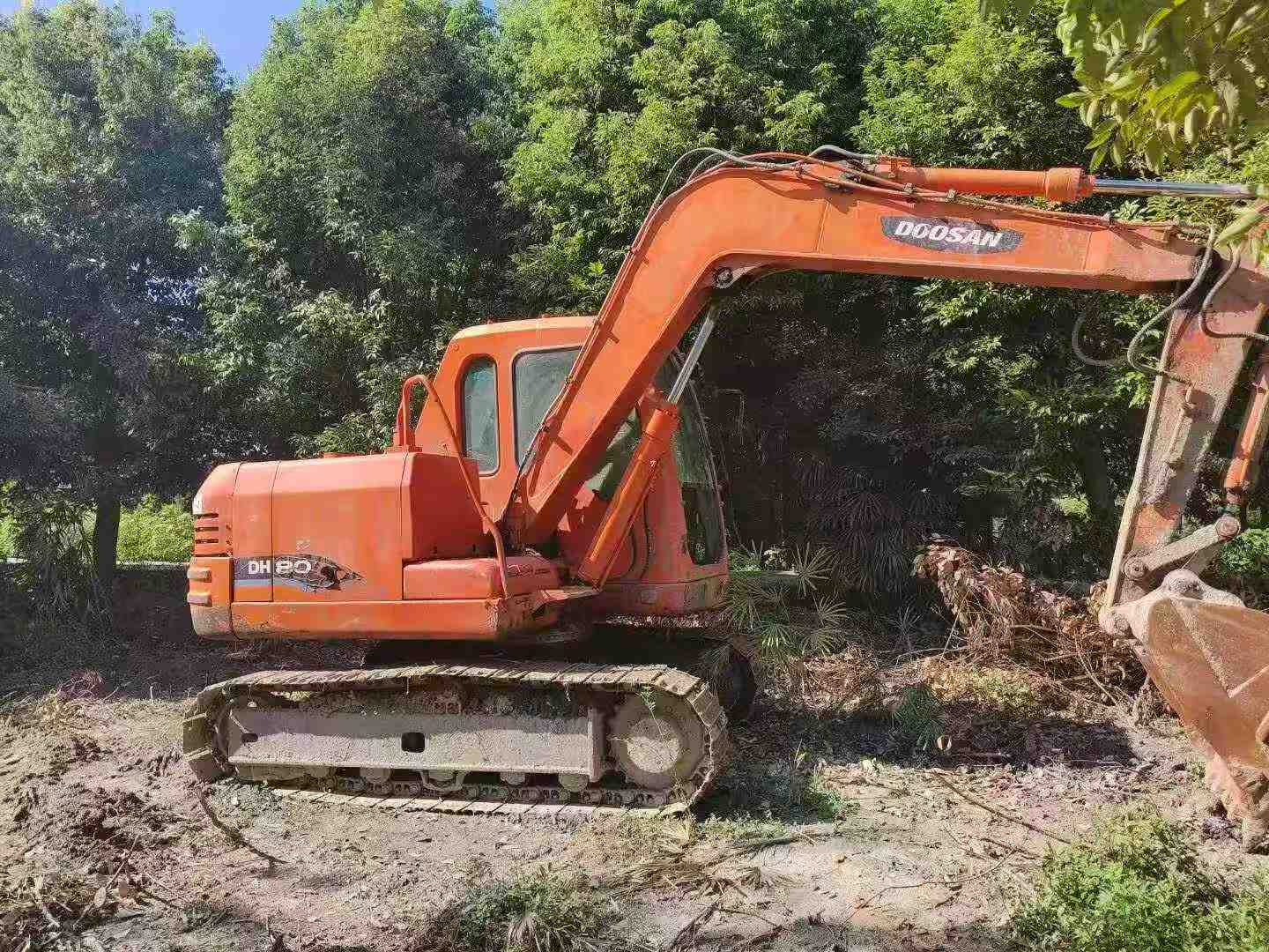 Buy Doosan DH80G Used Excavator / 7