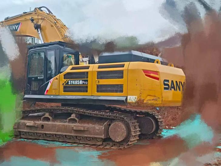 Buy Sany SY485C Used Excavator / 1