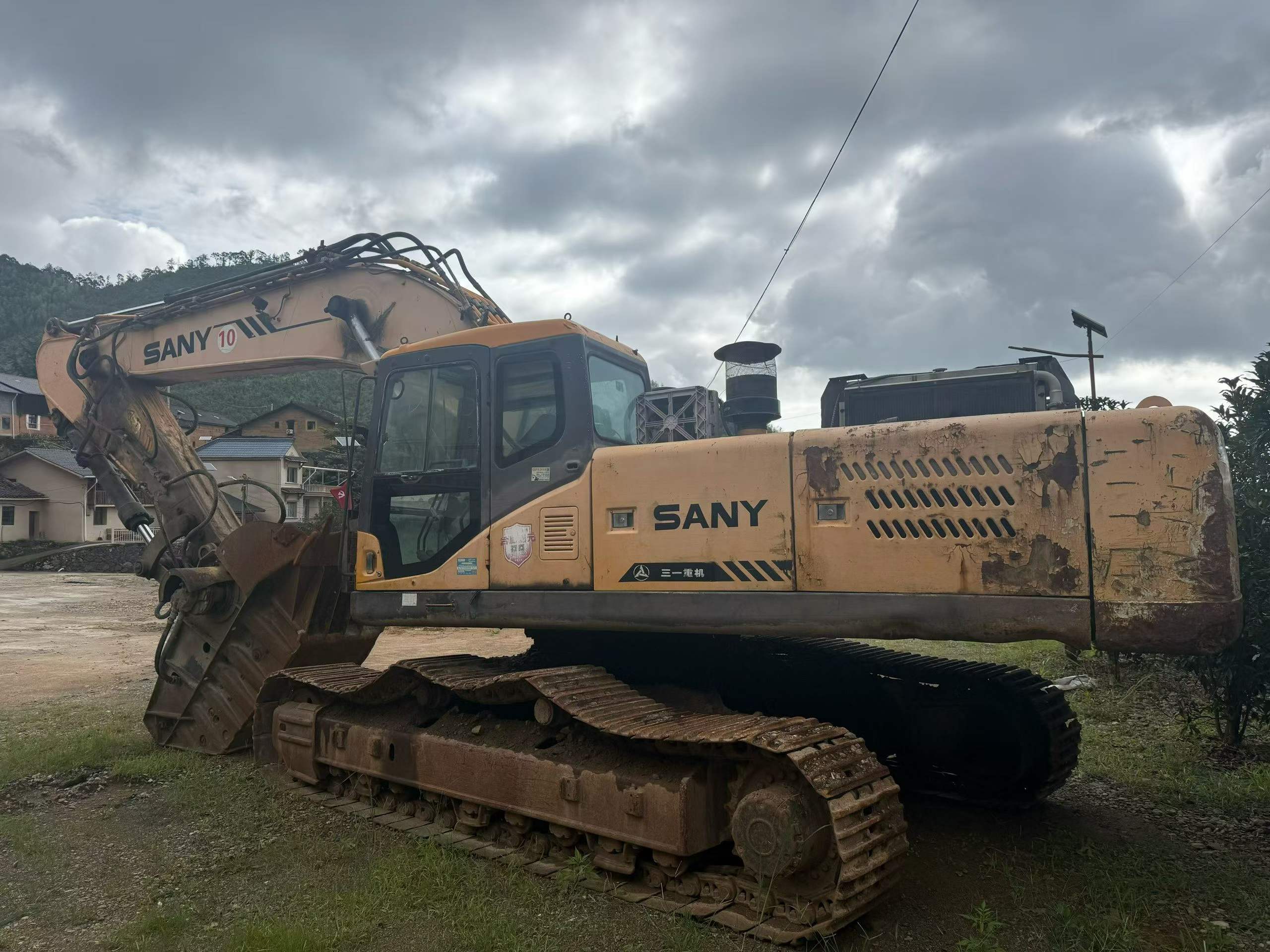 Buy Sany SY385C Used Excavator / 1