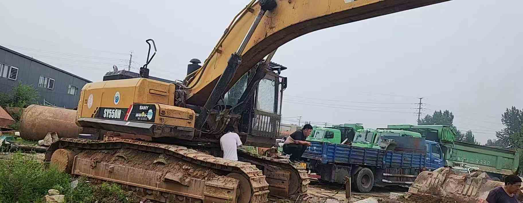 Buy Sany SY485C Used Excavator / 1