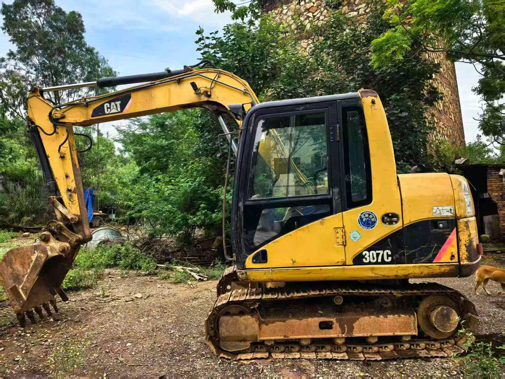 Buy Caterpillar 307C Used Excavator / 1