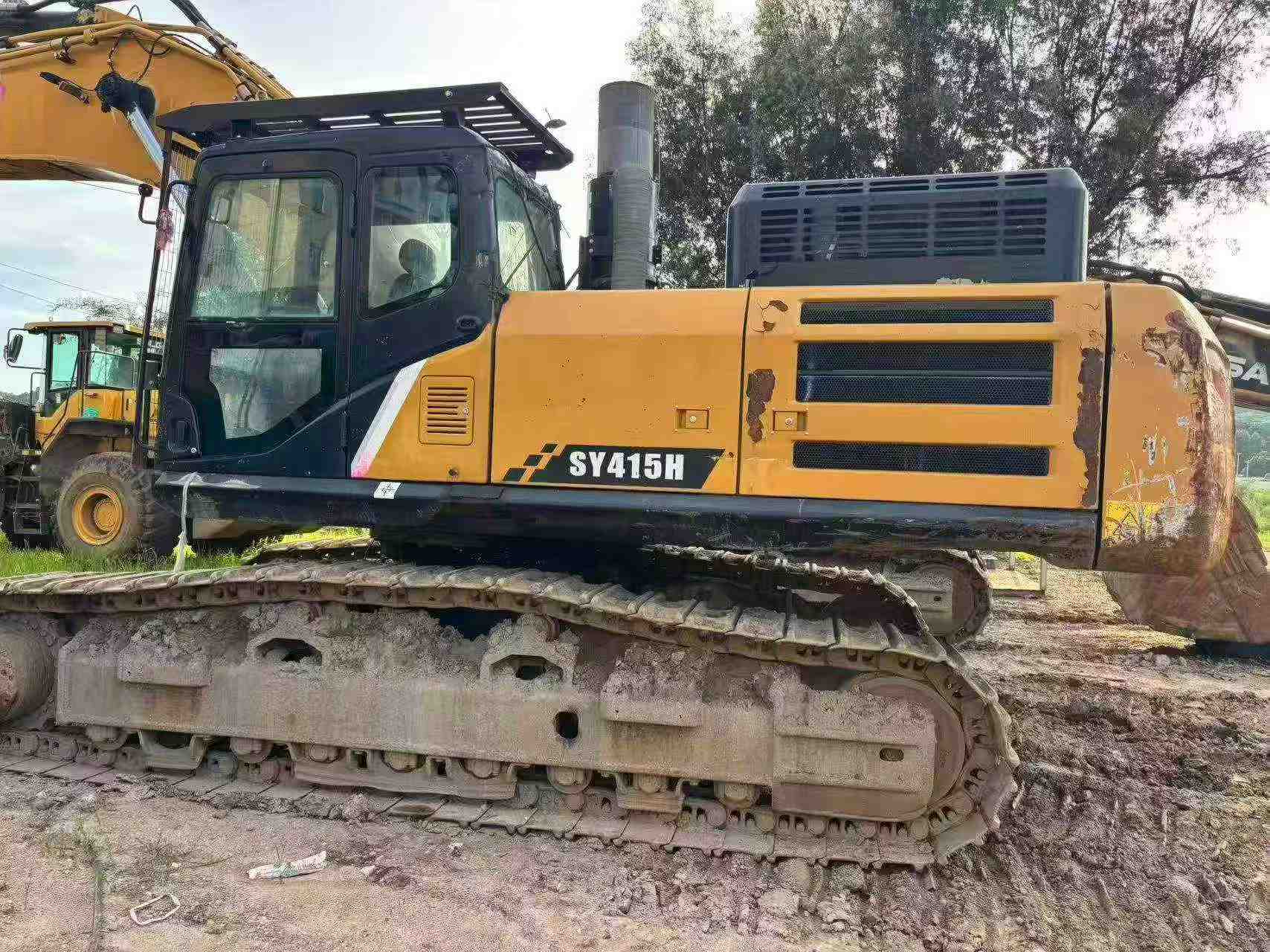 Buy Sany SY415H Used Excavator / 4
