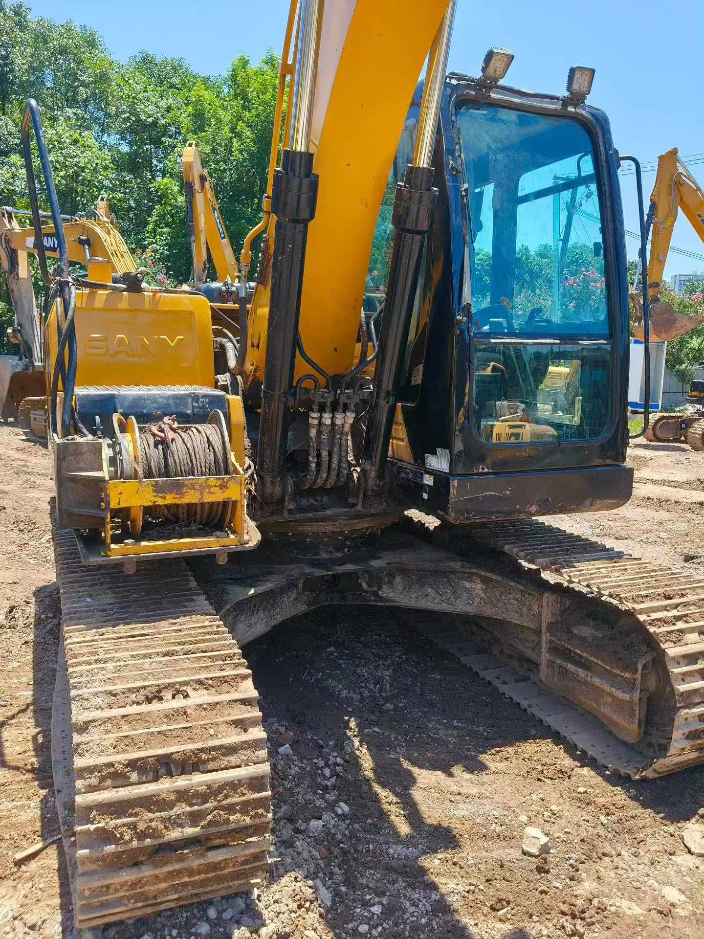Buy Sany SY135 Used Excavator / 5