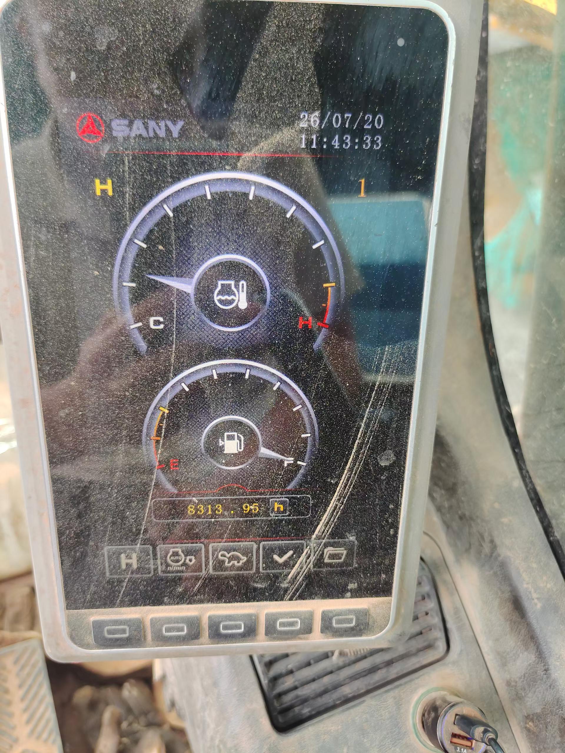 Buy Sany SY205C Used Excavator / 3