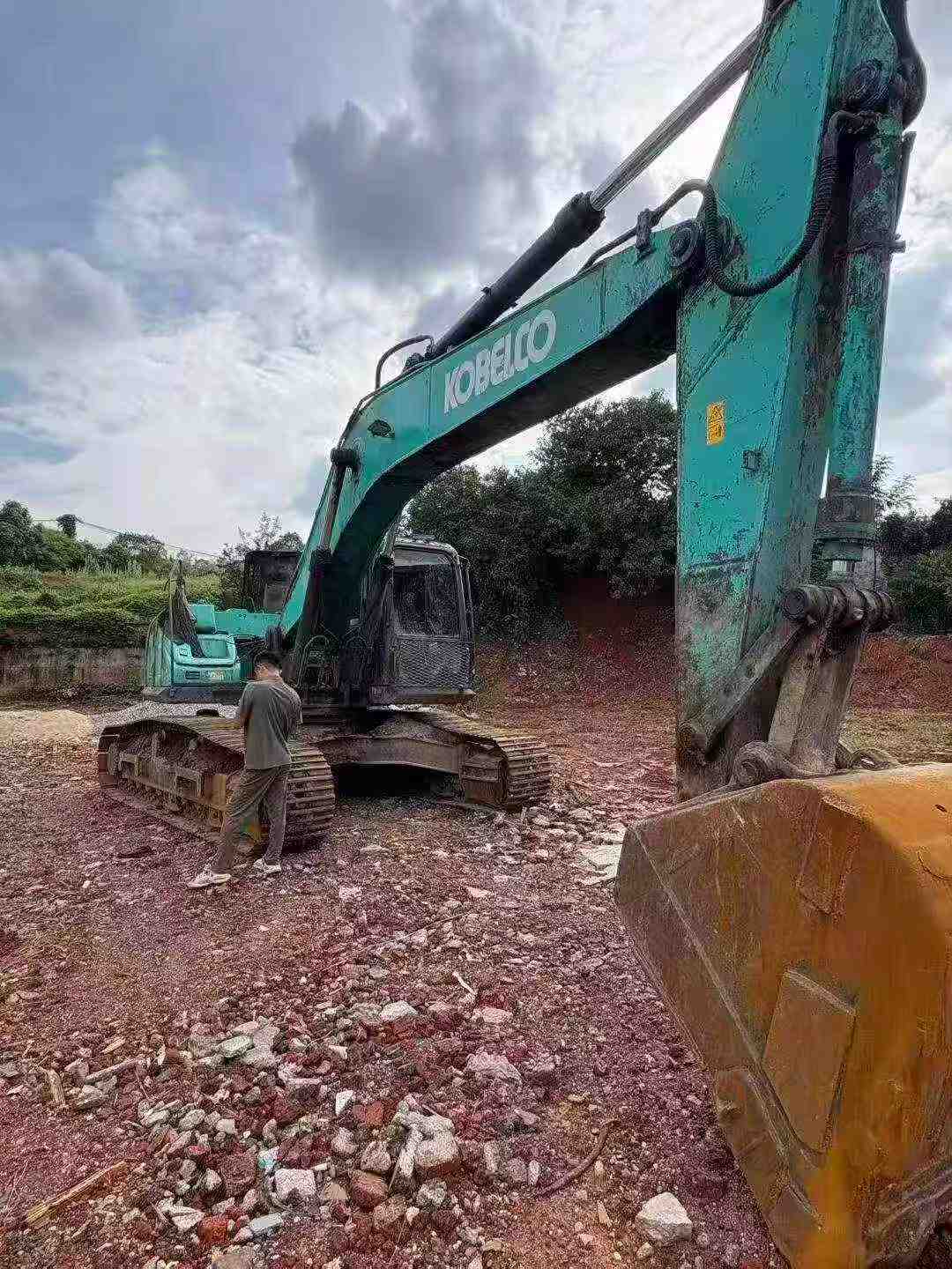 Acheter Kobelco SK17SR D'occasion Pelle