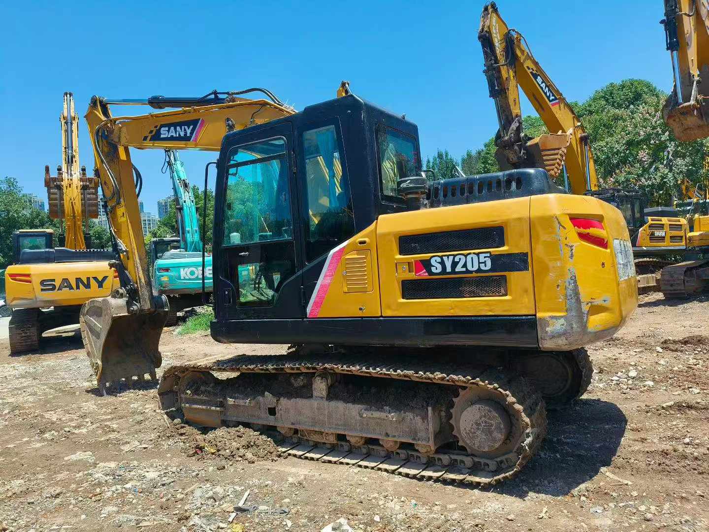 Buy Sany SY135 Used Excavator / 3