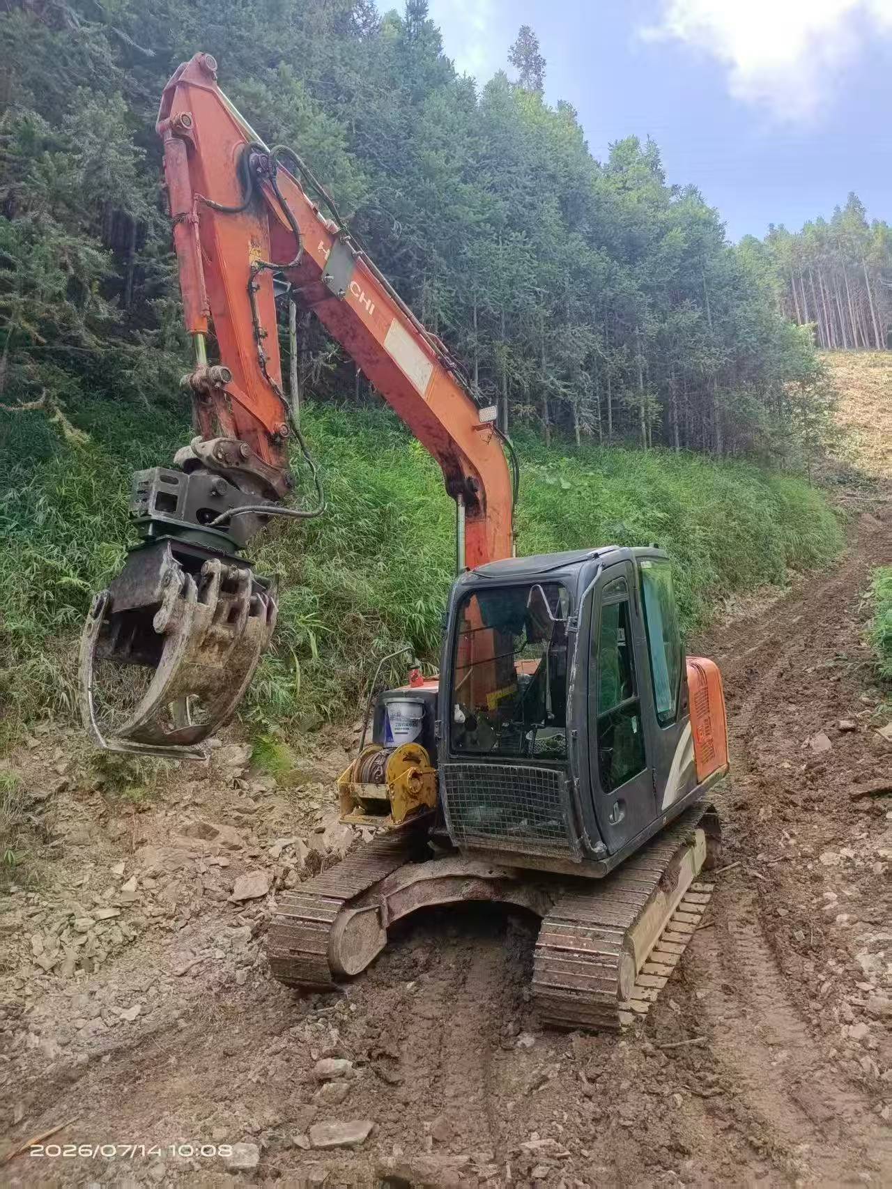 شراء Hitachi ZX70-5A مستعمل حفارة