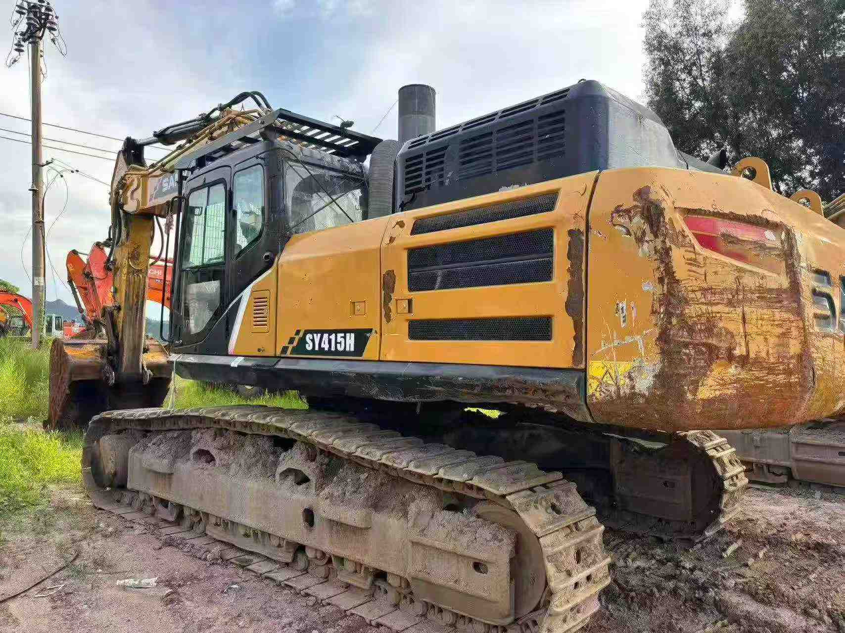 Buy Sany SY415H Used Excavator / 3