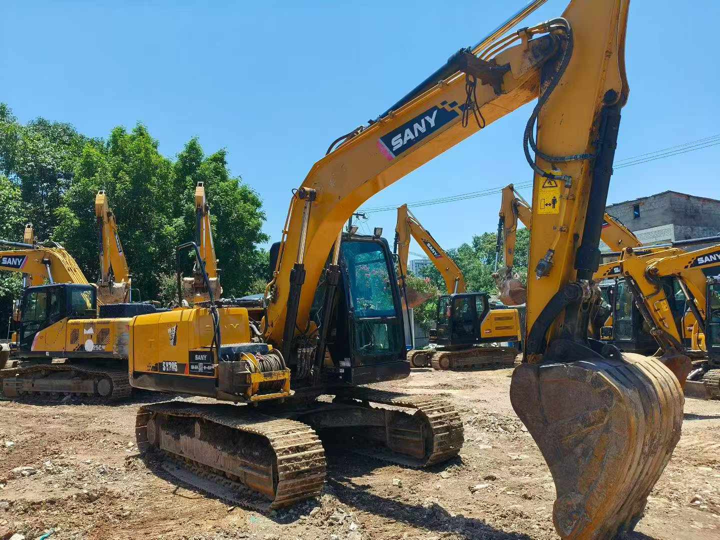 Buy Sany SY135 Used Excavator / 2