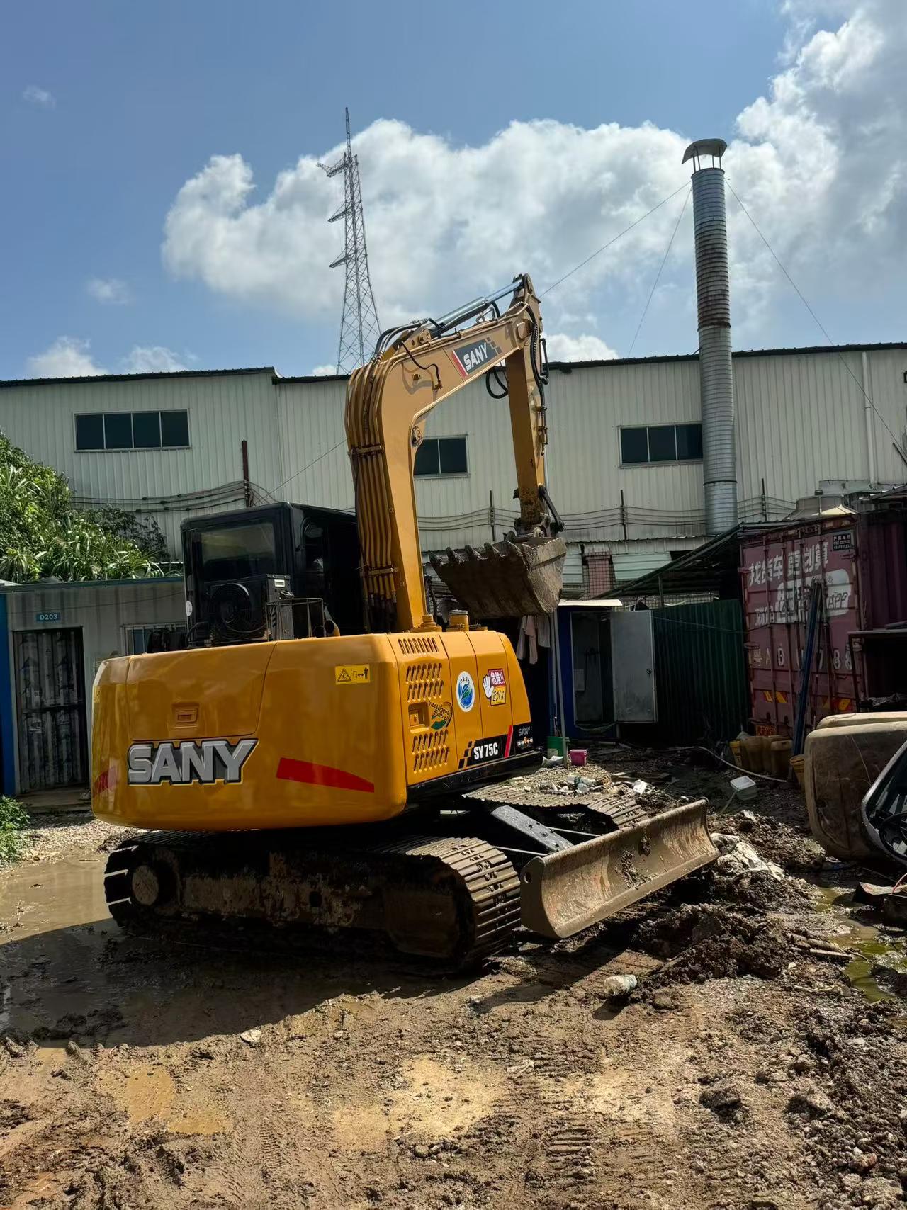 Buy Sany SY75C-8 Used Excavator / 8