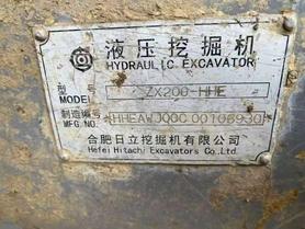 Buy Hitachi ZX200-6 Used Excavator / 9 Buy Hitachi ZX200-6 Used Excavator / 9