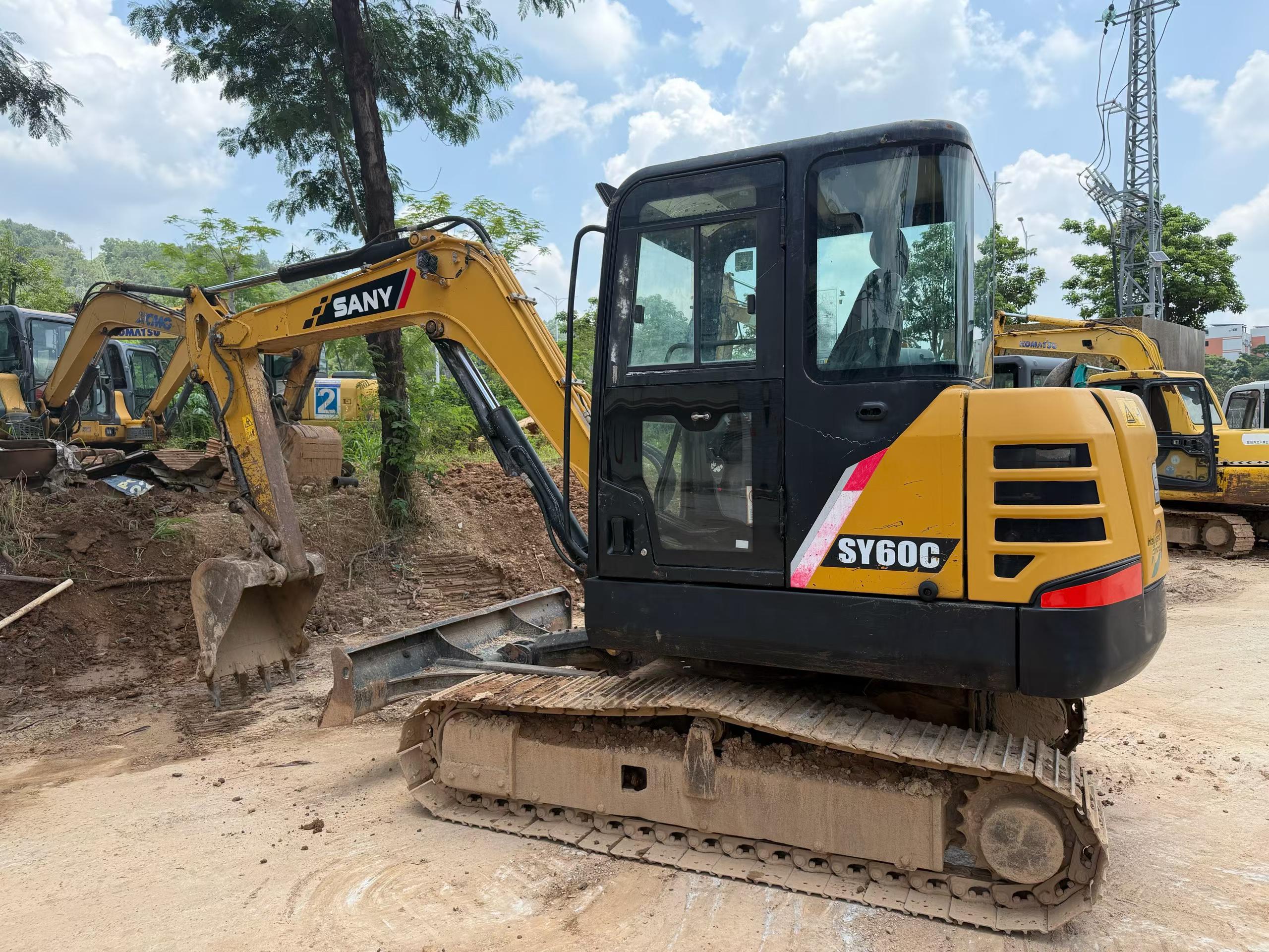 Buy Sany SY60 Used Excavator / 1