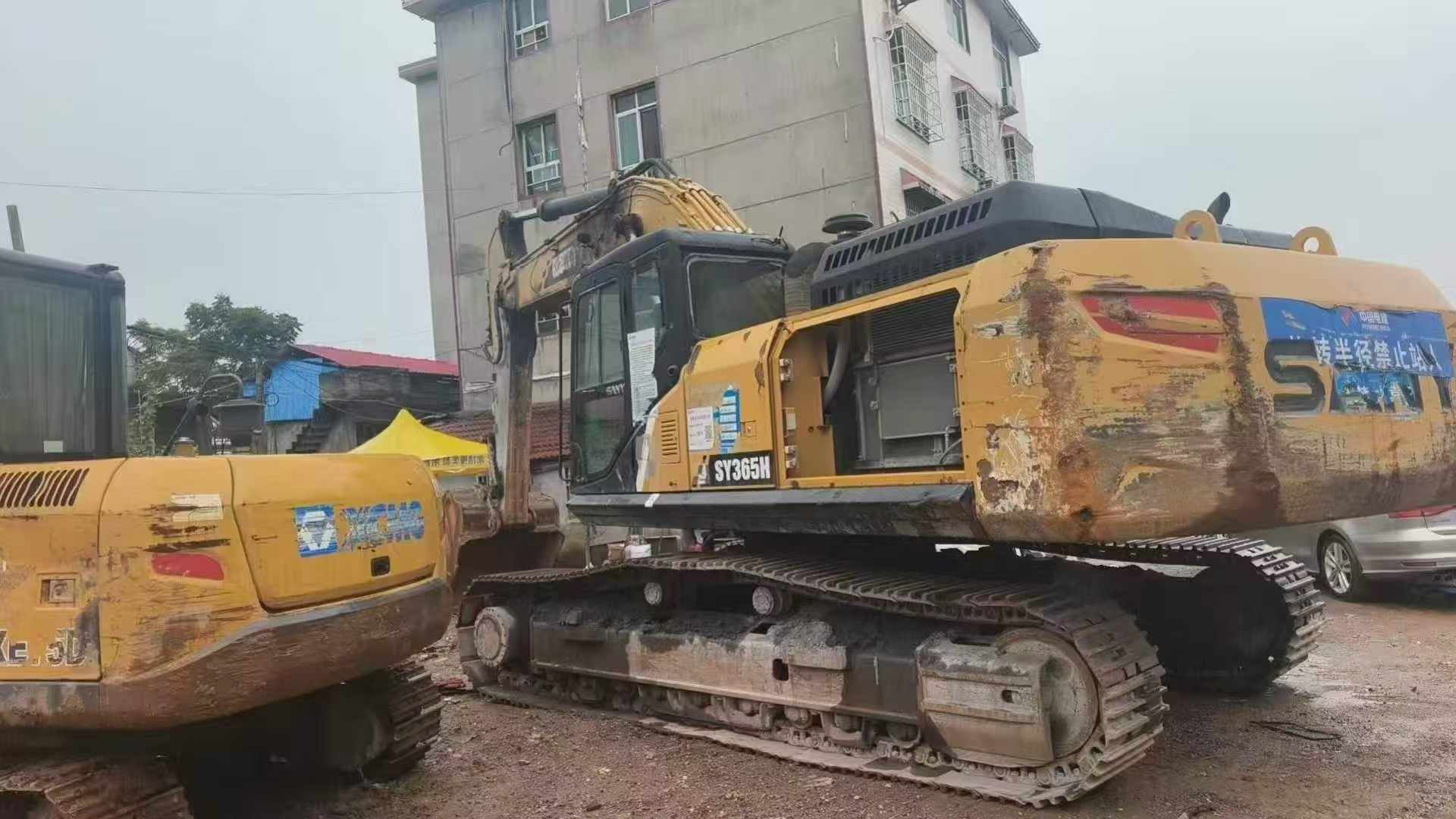Buy Sany SY365C Used Excavator / 3