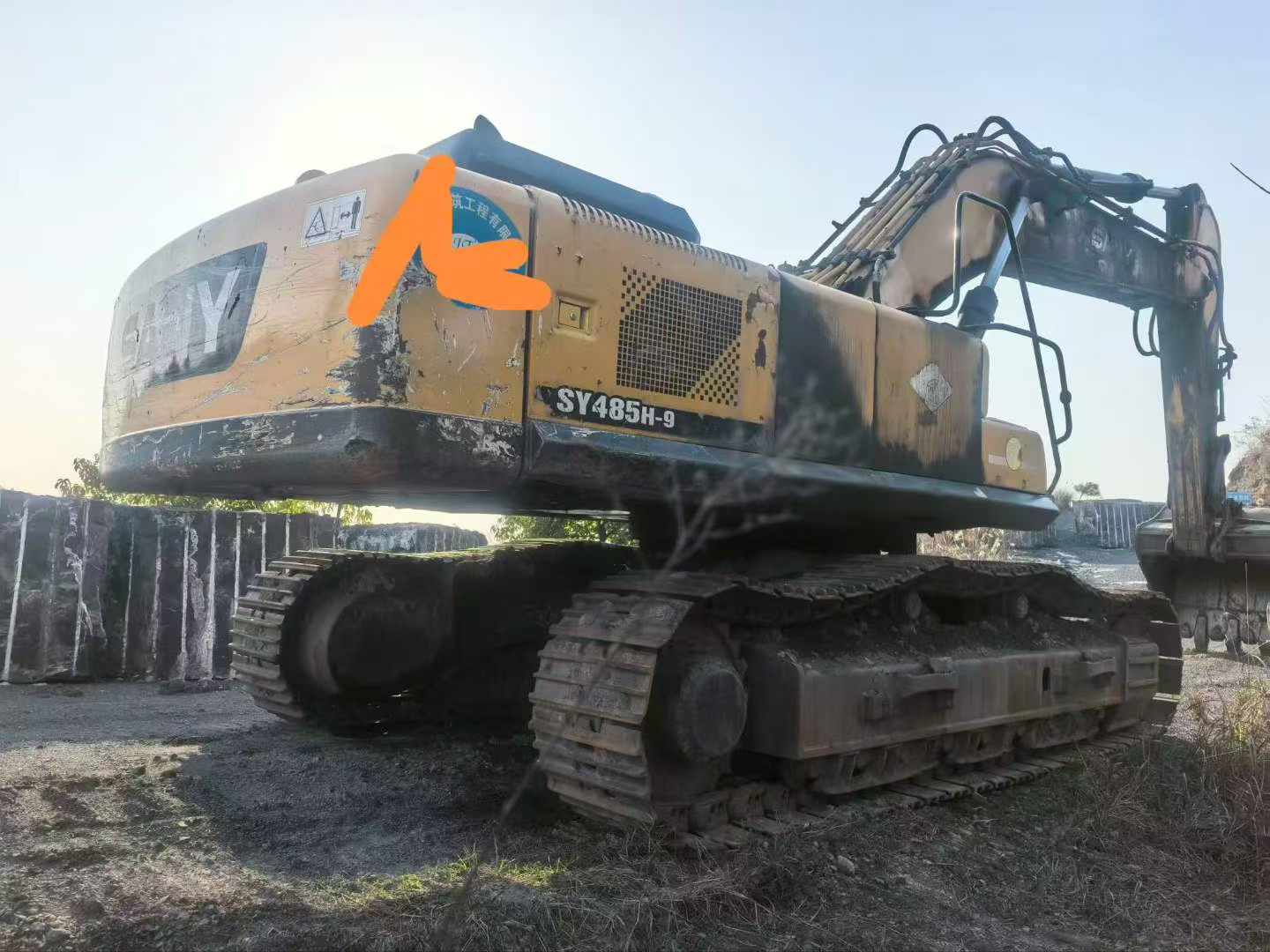 Buy Sany SY465C Used Excavator / 1