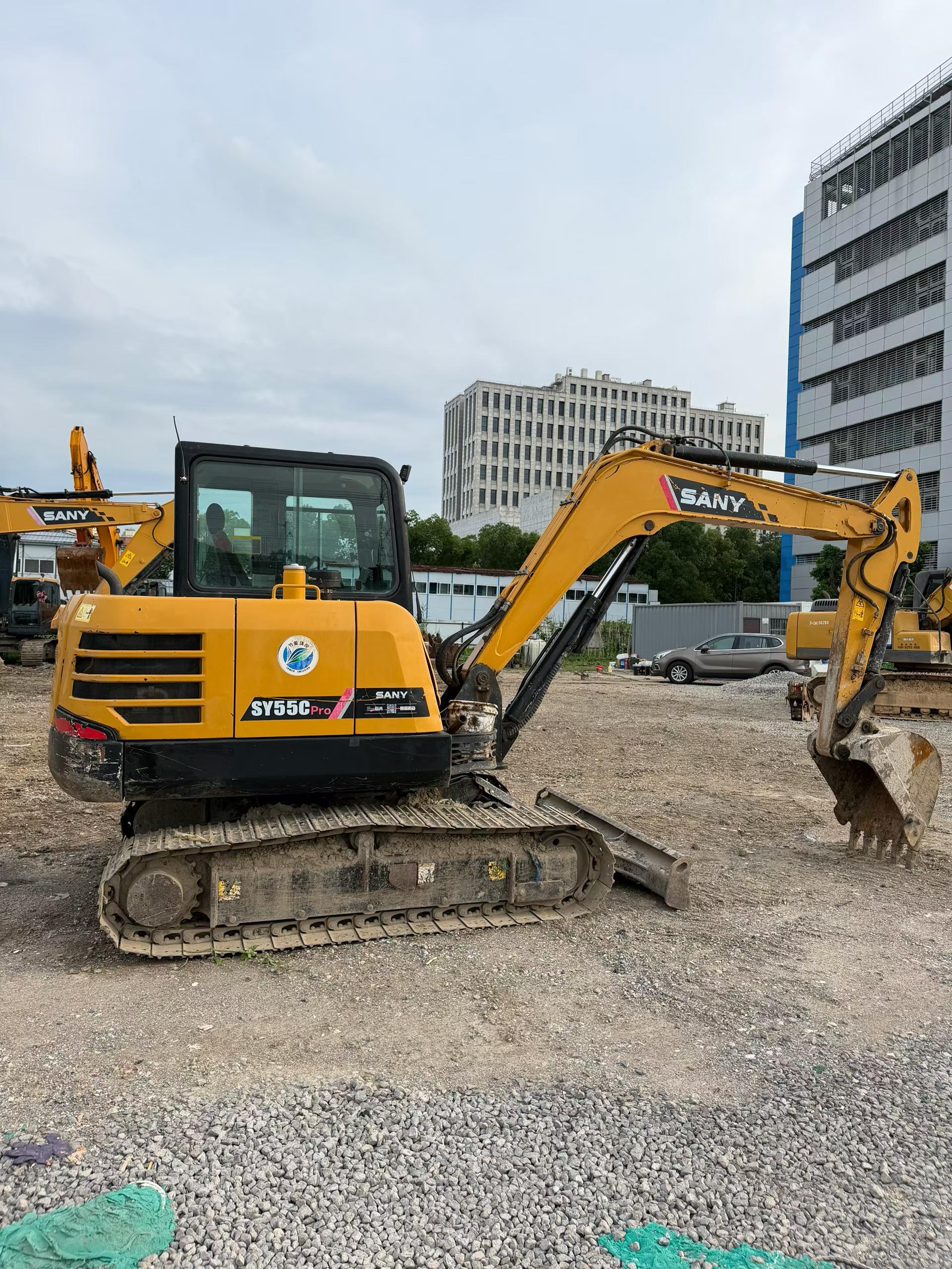 Buy Sany SY55 Used Excavator / 5