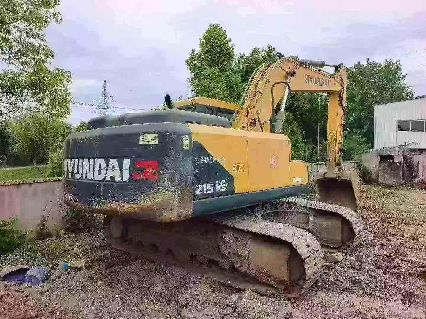 Buy Hyundai R215-7 Used Excavator / 3