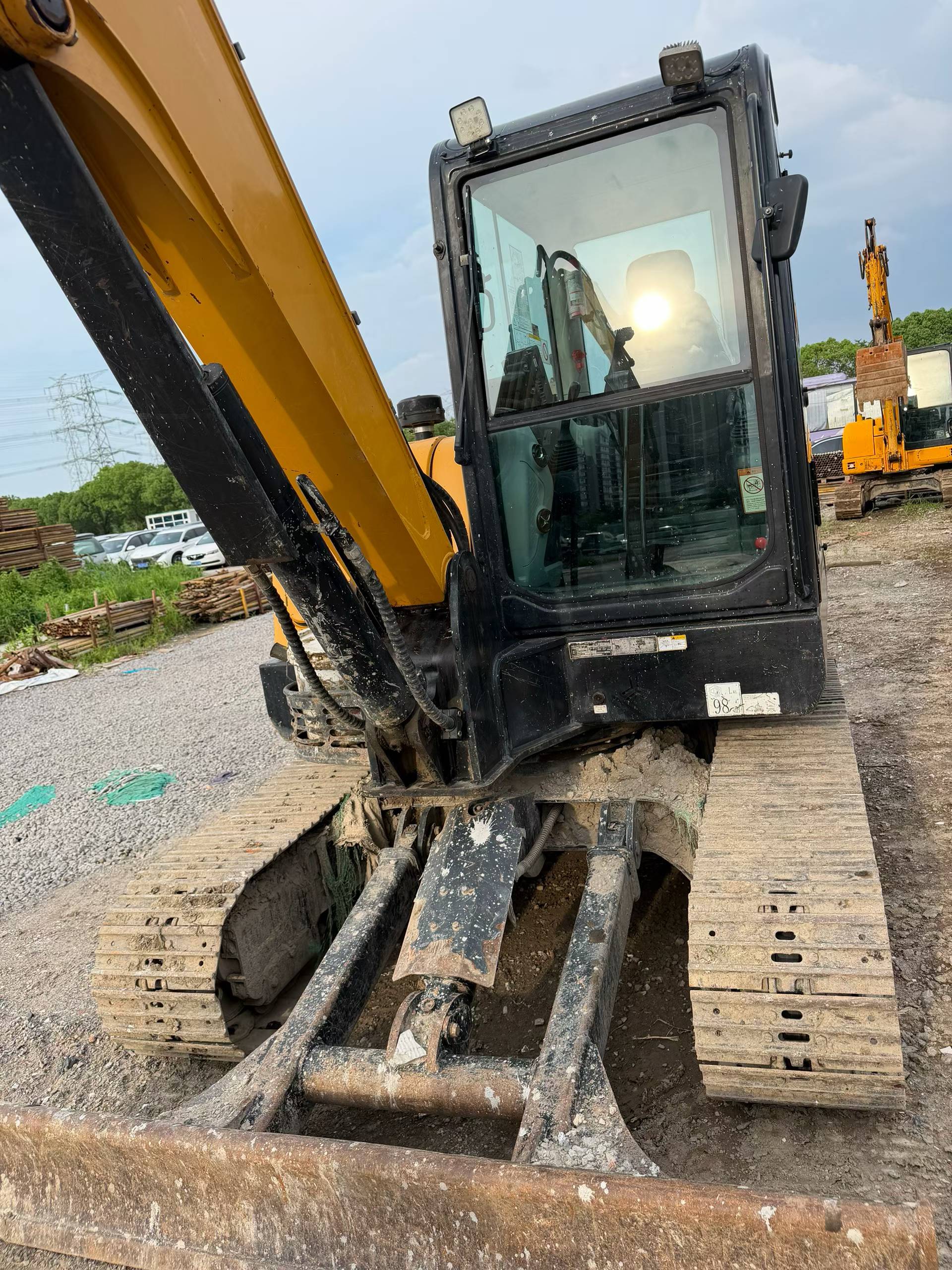 Buy Sany SY55 Used Excavator / 8
